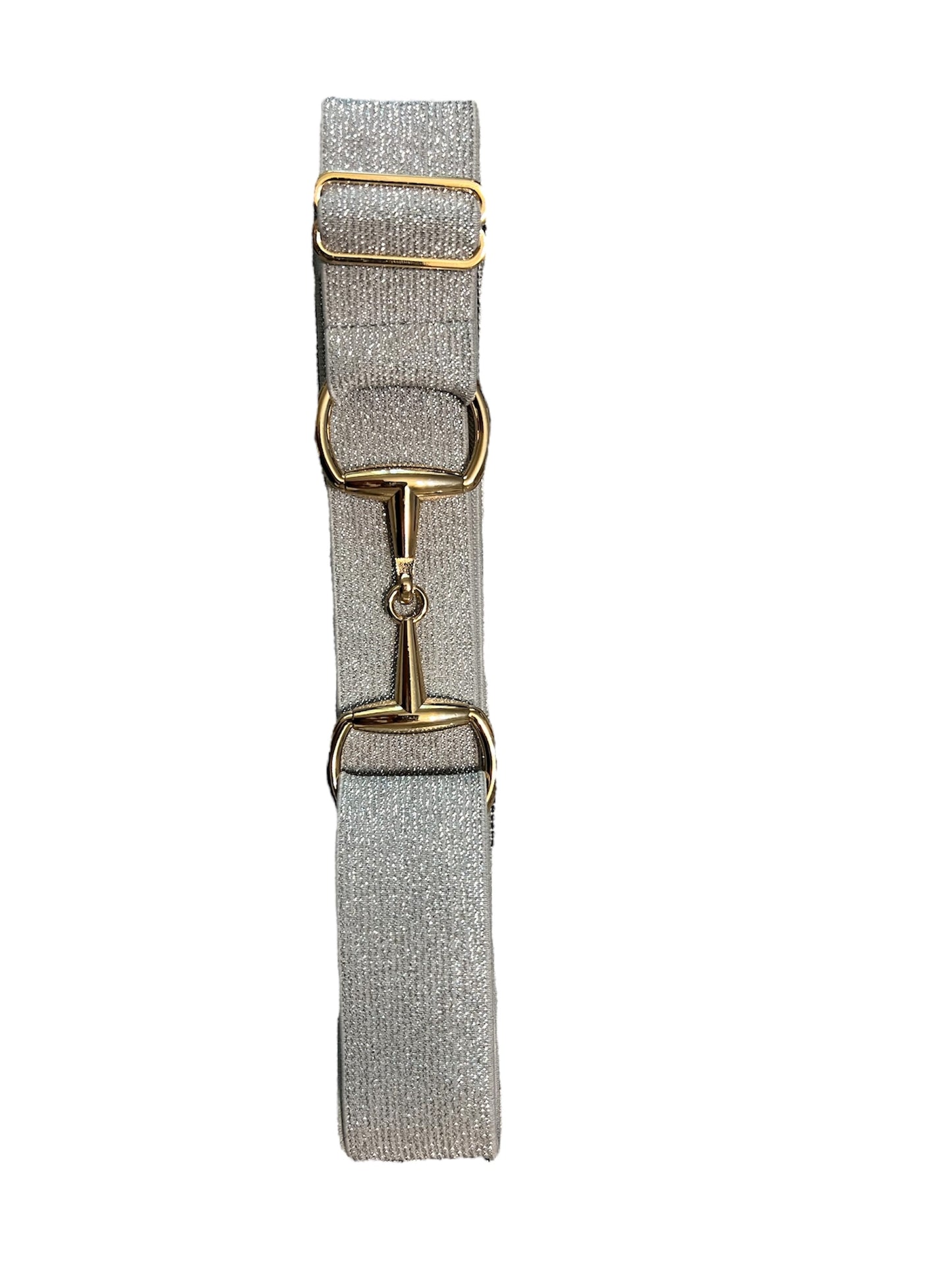 Silver Sparkle Bit Belt