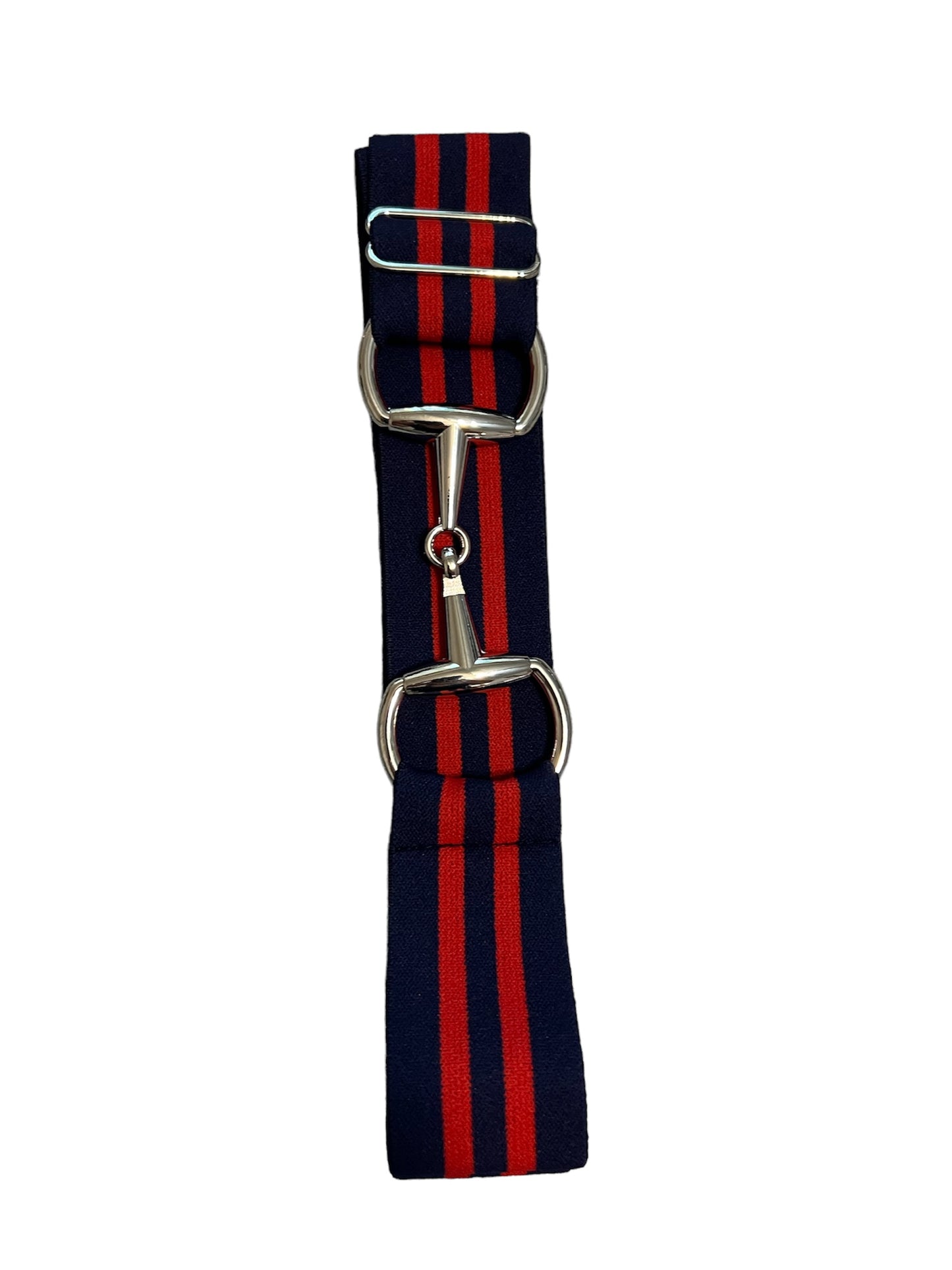 Navy and Red Stripe Bit Belt